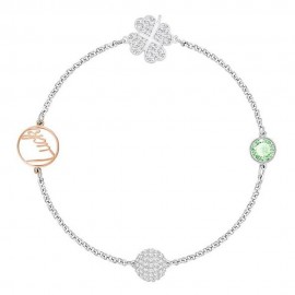 2018 New Four-Leaf Clover Bracelet Female Hand-Studded Stack With Wild Lucky Four-Leaf Clover For The Wrist To Bring Fun With