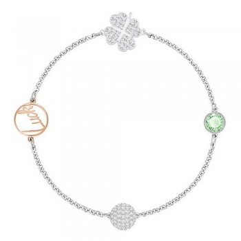 2018 New Four-Leaf Clover Bracelet Female Hand-Studded Stack With Wild Lucky Four-Leaf Clover For The Wrist To Bring Fun With