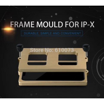 MAIJIEKE Top Quality Frame mould for iphone XS Max glass frame cold glue holding mold for iPhone X XS Screen frame Dedicated