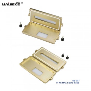 MAIJIEKE Top Quality Frame mould for iphone XS Max glass frame cold glue holding mold for iPhone X XS Screen frame Dedicated