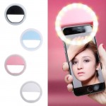Selfie Portable LED Ring Fill Light Camera Photography Android Phone for iPhone