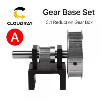 Gear Base Set Machine Mechanical Parts for Laser Engraving Cutting Machine