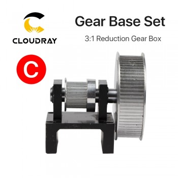 Gear Base Set Machine Mechanical Parts for Laser Engraving Cutting Machine