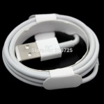 100pcs/lot 1m 3ft OD 3.0 Thick 8pin fabric braided usb cable Accessory Bundles for mobile phone 5 6 7 plus pc
