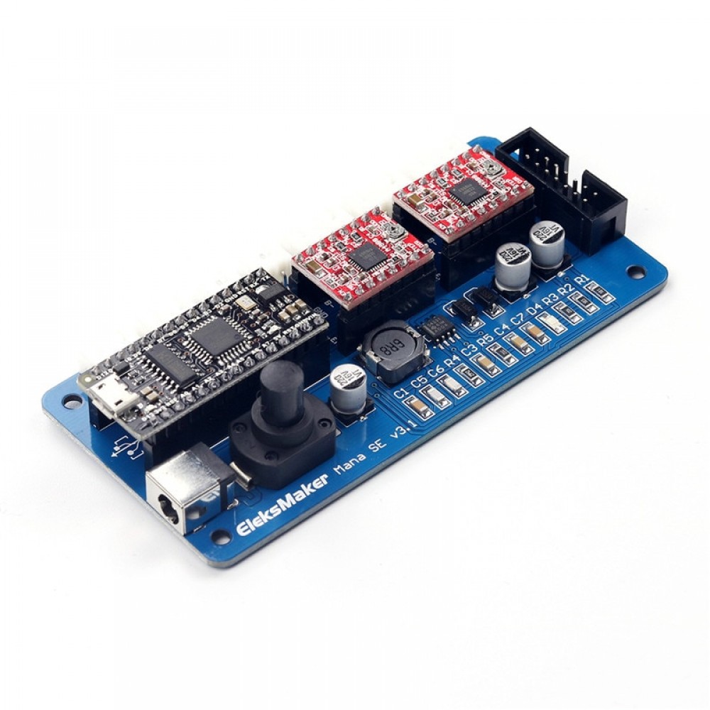 EleksMaker New ManaSE 2-axis Stepper Motor Driver Laser Controller Board DIY Engraver High Quality