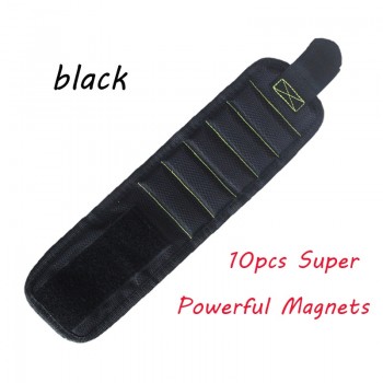 Geoeon Multi-function Magnetic Wristband Portable Tool Bag Electrician Wrist Tool for Holding Screws, Nails, Drill Bits A35