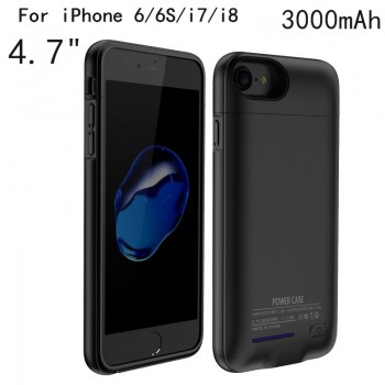 For iPhone 6 6S 7 8 Plus 3000/4200mAh magnetic Battery Charger Case Backup External Power Bank Charging Back Cover cases capa