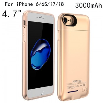 For iPhone 6 6S 7 8 Plus 3000/4200mAh magnetic Battery Charger Case Backup External Power Bank Charging Back Cover cases capa