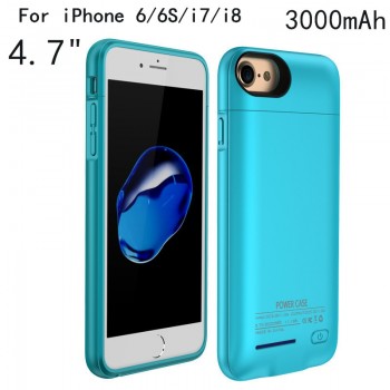 For iPhone 6 6S 7 8 Plus 3000/4200mAh magnetic Battery Charger Case Backup External Power Bank Charging Back Cover cases capa