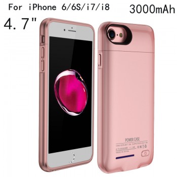 For iPhone 6 6S 7 8 Plus 3000/4200mAh magnetic Battery Charger Case Backup External Power Bank Charging Back Cover cases capa