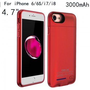 For iPhone 6 6S 7 8 Plus 3000/4200mAh magnetic Battery Charger Case Backup External Power Bank Charging Back Cover cases capa
