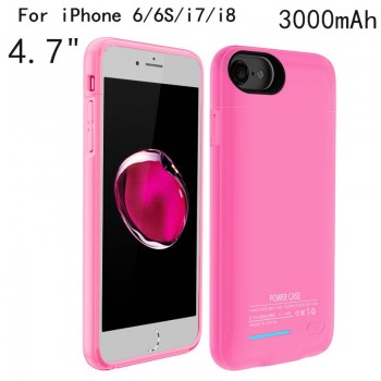 For iPhone 6 6S 7 8 Plus 3000/4200mAh magnetic Battery Charger Case Backup External Power Bank Charging Back Cover cases capa