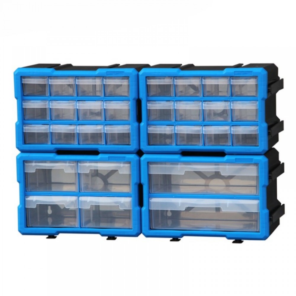 tool case Wall-mounted Parts box tool box Classification of ark Multi-grid drawer type Building blocks case Screw Component box