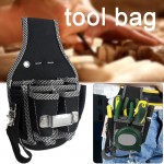 Protable 9 In 1 Drill Screwdriver Utility Kit Holder Top Quality Nylon Fabric Tool Bag Electrician Waist Pocket Tool Belt Pouch