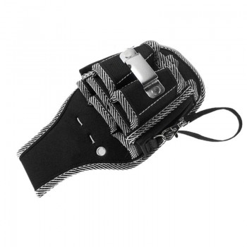 Protable 9 In 1 Drill Screwdriver Utility Kit Holder Top Quality Nylon Fabric Tool Bag Electrician Waist Pocket Tool Belt Pouch