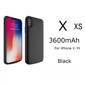Slim Battery Charger Case for iPhone X XS Max Slim External Power Bank Charging Cover Backup Charger For iPhone XR Cases Capa