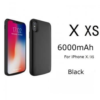 Slim Battery Charger Case for iPhone X XS Max Slim External Power Bank Charging Cover Backup Charger For iPhone XR Cases Capa