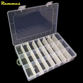 24 Grids DIY Tools Packaging Box Portable Electronic Components Screw Removable Storage Screw Jewelry Tool Case Colorful