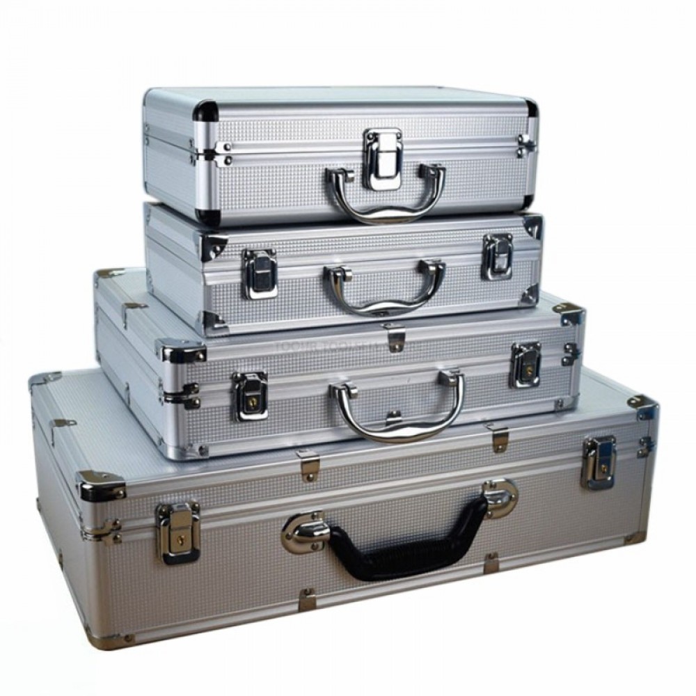 Aluminum alloy Tool Case Outdoor Vehicle Kit Box Portable Safety Equipment instrument Case Suitcase Outdoor Safety Equipment