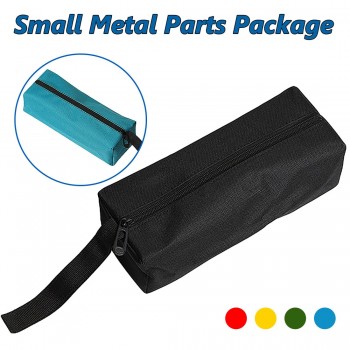 Waterproof Oxford Canvas Storage Hand Tool Bag Screws Nails Drill Bit Metal Parts Fishing Travel Makeup Organizer Pouch Bag Case