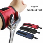 Storage Bag Magnetic Wrist Support Band with Strong Magnets for Holding Screws Nail Bracelet Belt Support Chuck Sports Tool