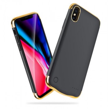 High Quality 5500mAh Power Bank Case Pack Backup Battery Charge Ultra-Thin Shell Case Cover For iPhone X XS Power Bank