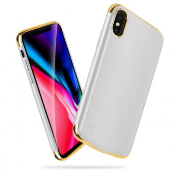 High Quality 5500mAh Power Bank Case Pack Backup Battery Charge Ultra-Thin Shell Case Cover For iPhone X XS Power Bank