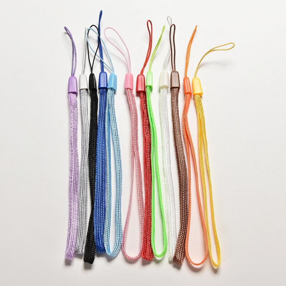 20Pcs/Lot Fashion Nylon Wrist Hand Strap Lanyard For Mobile Cell Phone Camera USB MP4 PSP Straps Random Color P10