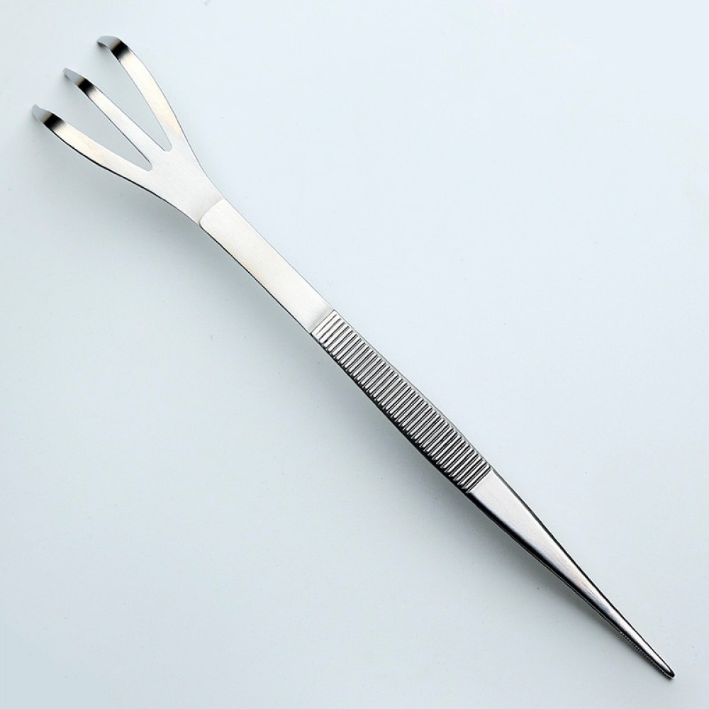Bonsai tools JTT-02 Bonsai Tweezers stainless steel rake robust very firm and durable made by Tian Bonsai