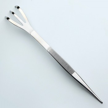 Bonsai tools JTT-02 Bonsai Tweezers stainless steel rake robust very firm and durable made by Tian Bonsai
