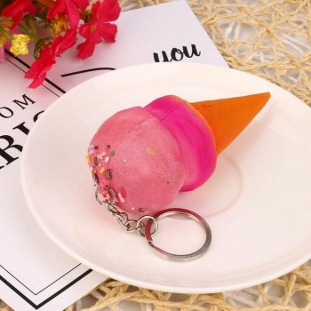 5pcs Medium Mini Soft Squishy Bread Toys Key