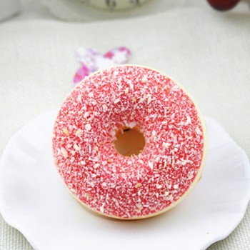Kawaii donut Squishy Slow Rising Squeeze Phone Strap Charm Pendant Squishes collection soft Scented Kid Toy Gift collections