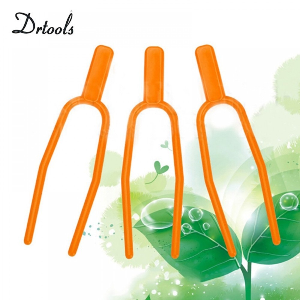 Garden tools 50pc Plastic Quality Plant Clips Stolons fixing fastening Fixture clamp strawberry fork Farming Clip