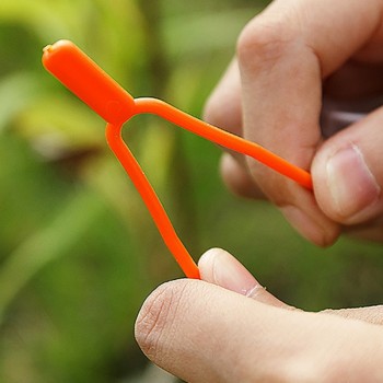 Garden tools 50pc Plastic Quality Plant Clips Stolons fixing fastening Fixture clamp strawberry fork Farming Clip