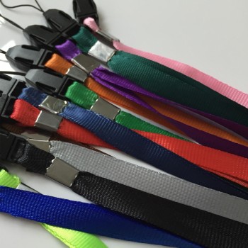 Etmakit Good Sale 10pcs Lanyards Neck Strap For ID Pass Card Badge Gym Key / Mobile Phone USB Holder DIY Hang Rope Lanyard