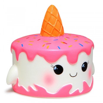 Galaxy Cute Cartoon Deer Big Squishy Unicorn Cake jumbo Toys Slow Rising Cream Scented Squeeze Toys Phone Strap Antistress Gift