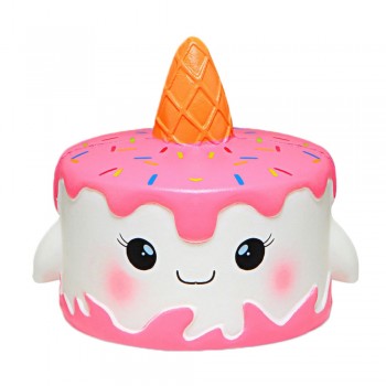 Galaxy Cute Cartoon Deer Big Squishy Unicorn Cake jumbo Toys Slow Rising Cream Scented Squeeze Toys Phone Strap Antistress Gift