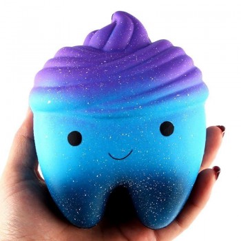 Galaxy Cute Cartoon Deer Big Squishy Unicorn Cake jumbo Toys Slow Rising Cream Scented Squeeze Toys Phone Strap Antistress Gift