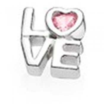 FAHMI Love amp; Family Petite Charms Clear CZ Floating Heart Locket Sapphire Crystal Glass Floating Locket Pendant Medium Sapphire