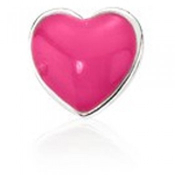 FAHMI Love amp; Family Petite Charms Clear CZ Floating Heart Locket Sapphire Crystal Glass Floating Locket Pendant Medium Sapphire