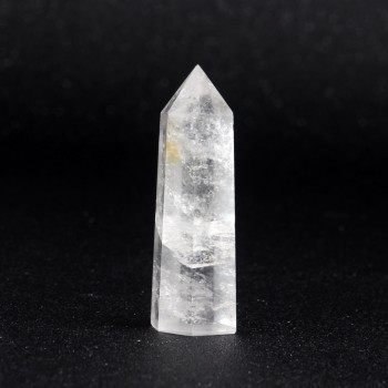 Natural 75*20mm Fluorite Green Clear Crystal Healing Wand Point Carving Scepter Cherry Quartz Reiki Stone Carved Free Pouch