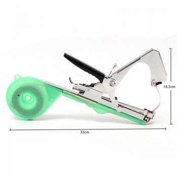 Tying Machine for Plant and Garden Plant Tapetool Tapener With 12 Rolls Tape 10000pcs Nail for Vegetable, Grape, Tomato, Pepper