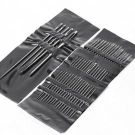 55PCS/Set NEW Useful Metal Silver Stainless Steel Sewing Needles Sewing Pins Set Home DIY Crafts Hand Tools