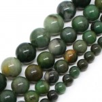 Natural Stone Beads AAA+ Genuine African Jade Beads For Jewelry Making 15inch 6/8/10/12mm Spacer Beads Diy Jewelry