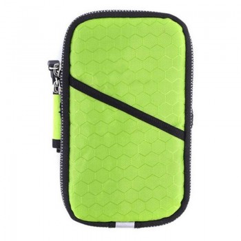 Universal Sports Armband Case Zippered Fitness Running Arm Band Bag Pouch Jogging Workout Cover bags for Mobile Phone Smartphone