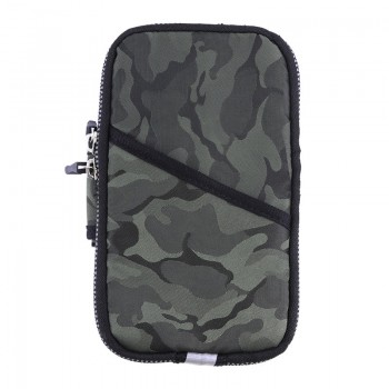 Universal Sports Armband Case Zippered Fitness Running Arm Band Bag Pouch Jogging Workout Cover bags for Mobile Phone Smartphone