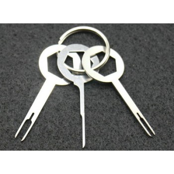 18Pcs/Set Auto Car Plug Circuit Board Wire Harness Terminal Connector Pin Extractor Kit Back Needle Remove Tool Set