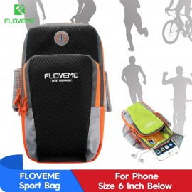 FLOVEME Sport Armband Hand Bag Case For iPhone 7 6 Cloth Gym Running Pouch Arm Band For iPhone 7 7s Plus Mobile Phone Holder Bag