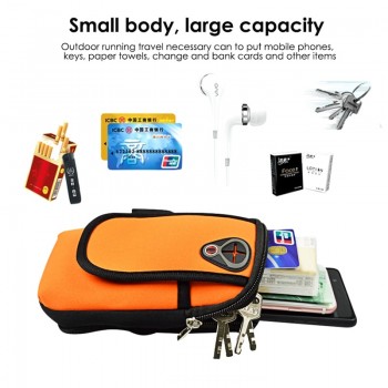 Sport Armband Phone Pouch For iPhone X 8 7 6S 6 Plus 5 5S SE Universal Gym Running Hiking Phone Bag Case Arm Band Cover