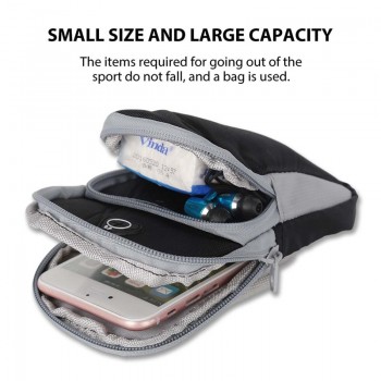 6.0 Universal Sport Armband Hand Bag Case For iPhone X 7 Cloth Gym Running Pouch Arm Band For Samsung Xiaomi Phone Holder Case